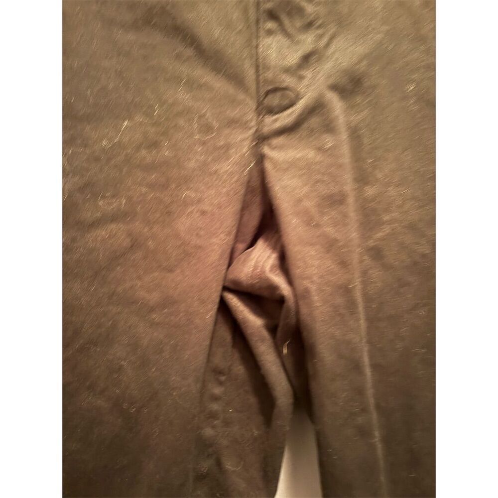 Dockers Men's Khakis Flat Front Pants Black Size 36x32 Casual - Picture 4 of 8